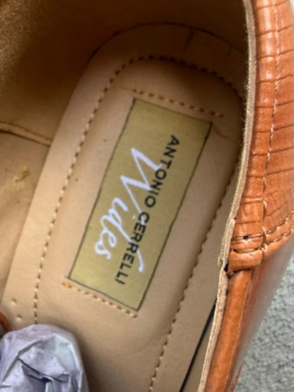 antonio cerrelli dress shoes new no box
